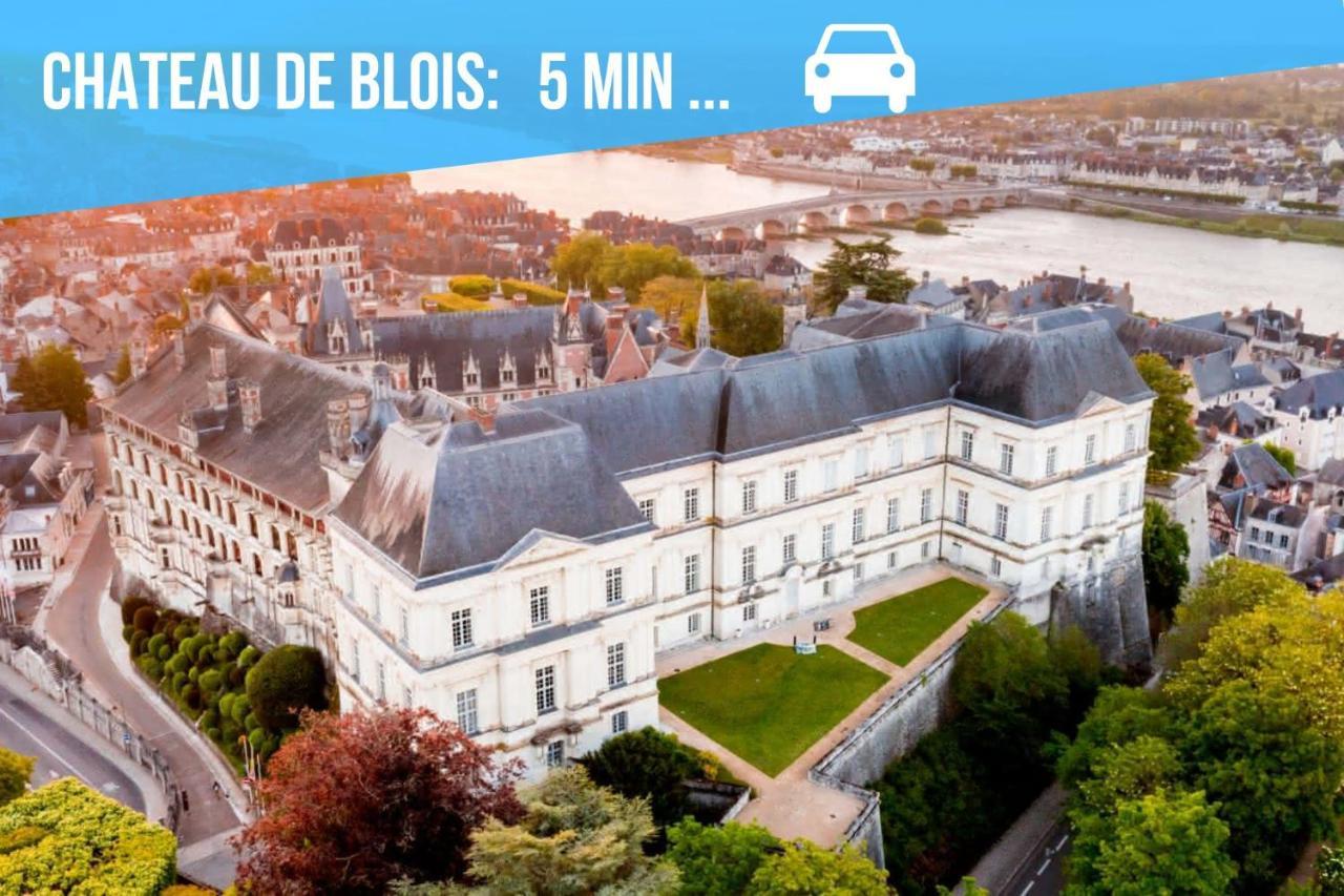 Caporizon-Le Coffre Fort-Le Clos De Chambord Villa Saint-Claude-de-Diray Exterior foto